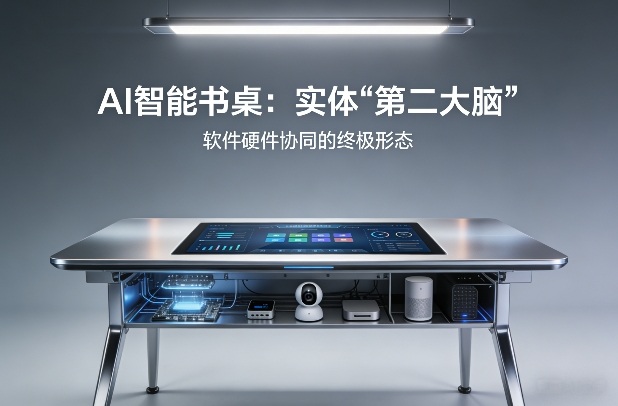 AI智能书桌搭建，构建你的实体“第二大脑”，软件硬件协同的终极形态-秀朋网创
